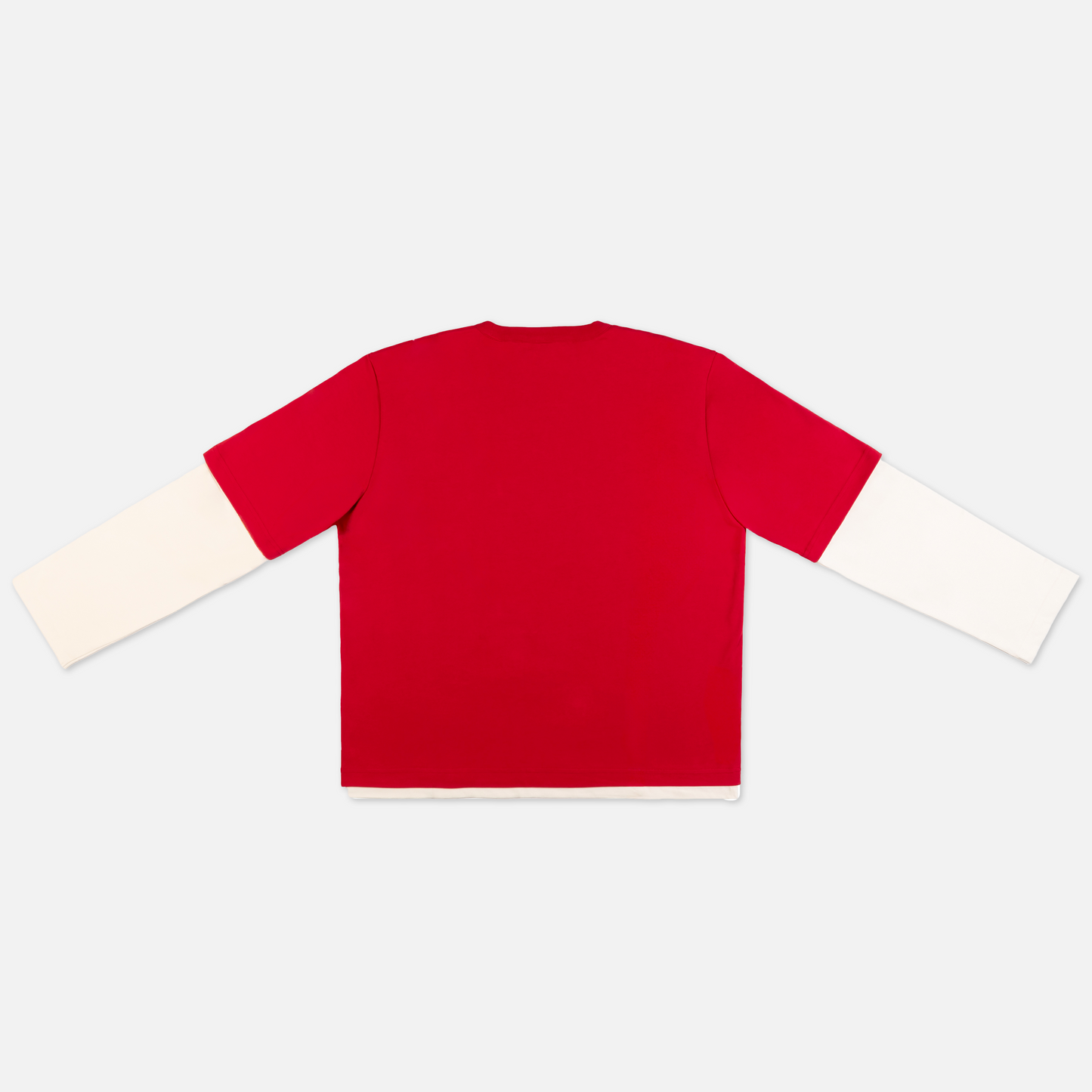 CRACKED LONGSLEEVE RED