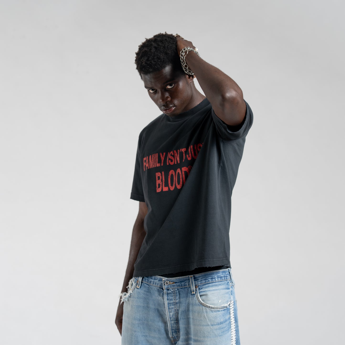 FAMILY ISN'T JUST BLOOD TEE