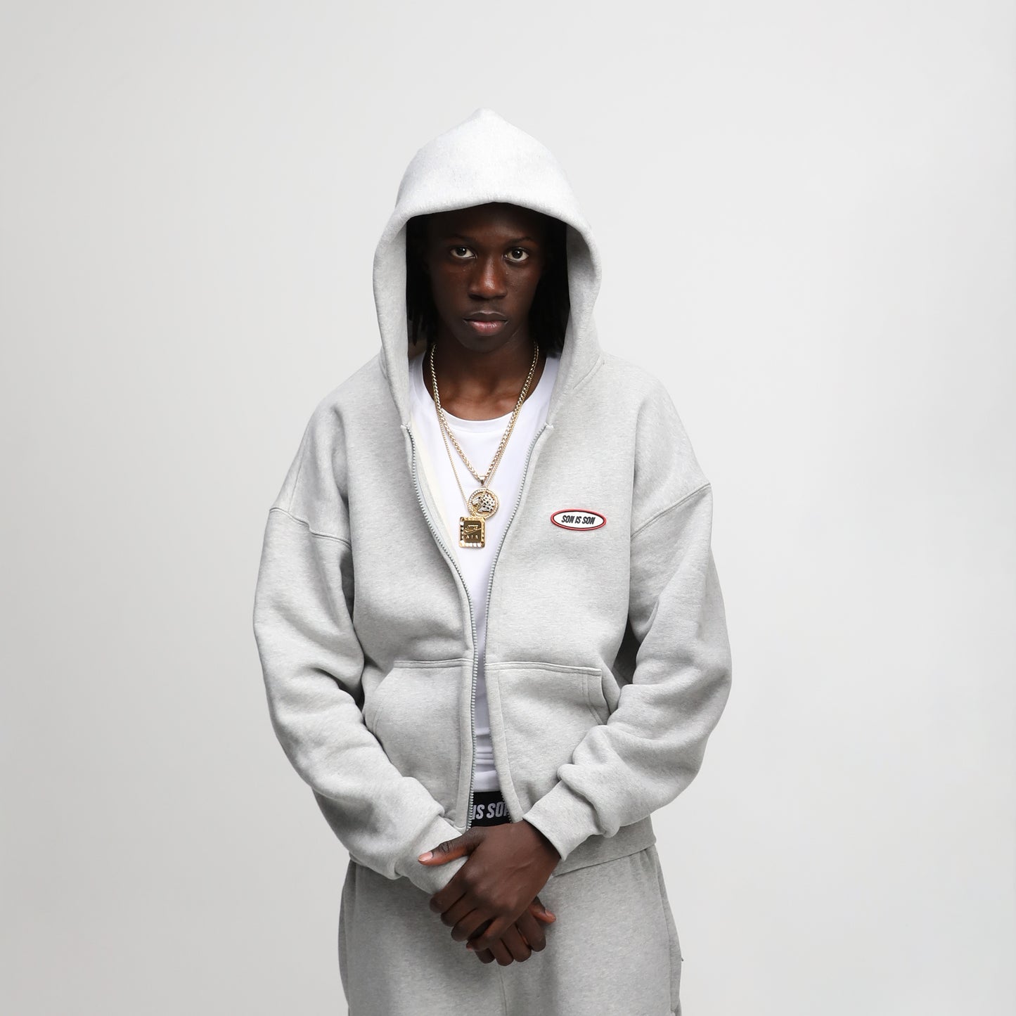 ALL DAY ZIP-UP GREY