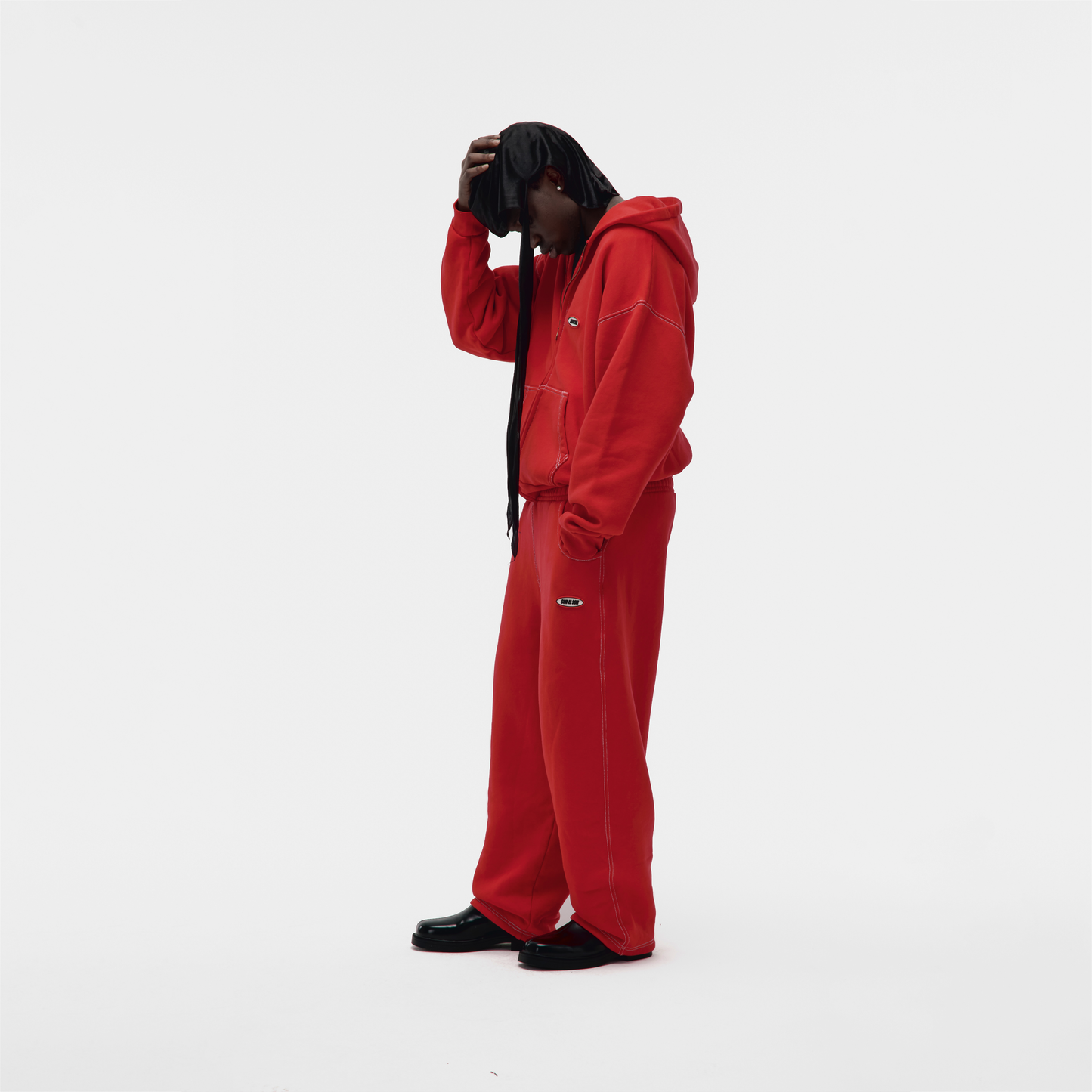 ANY DAY WIDE SWEATS RED