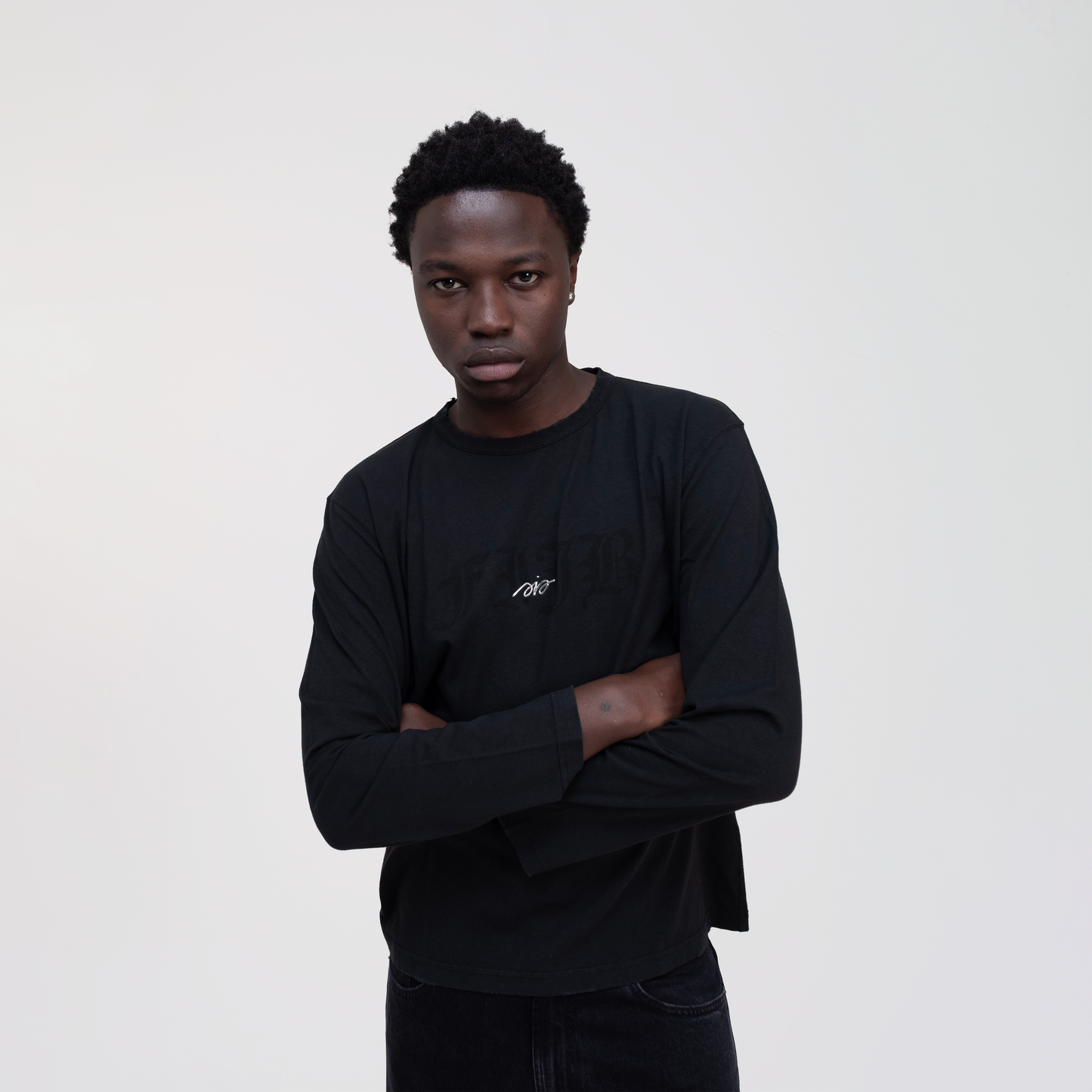 FAMILY ISN'T JUST BLOOD LS BLACK