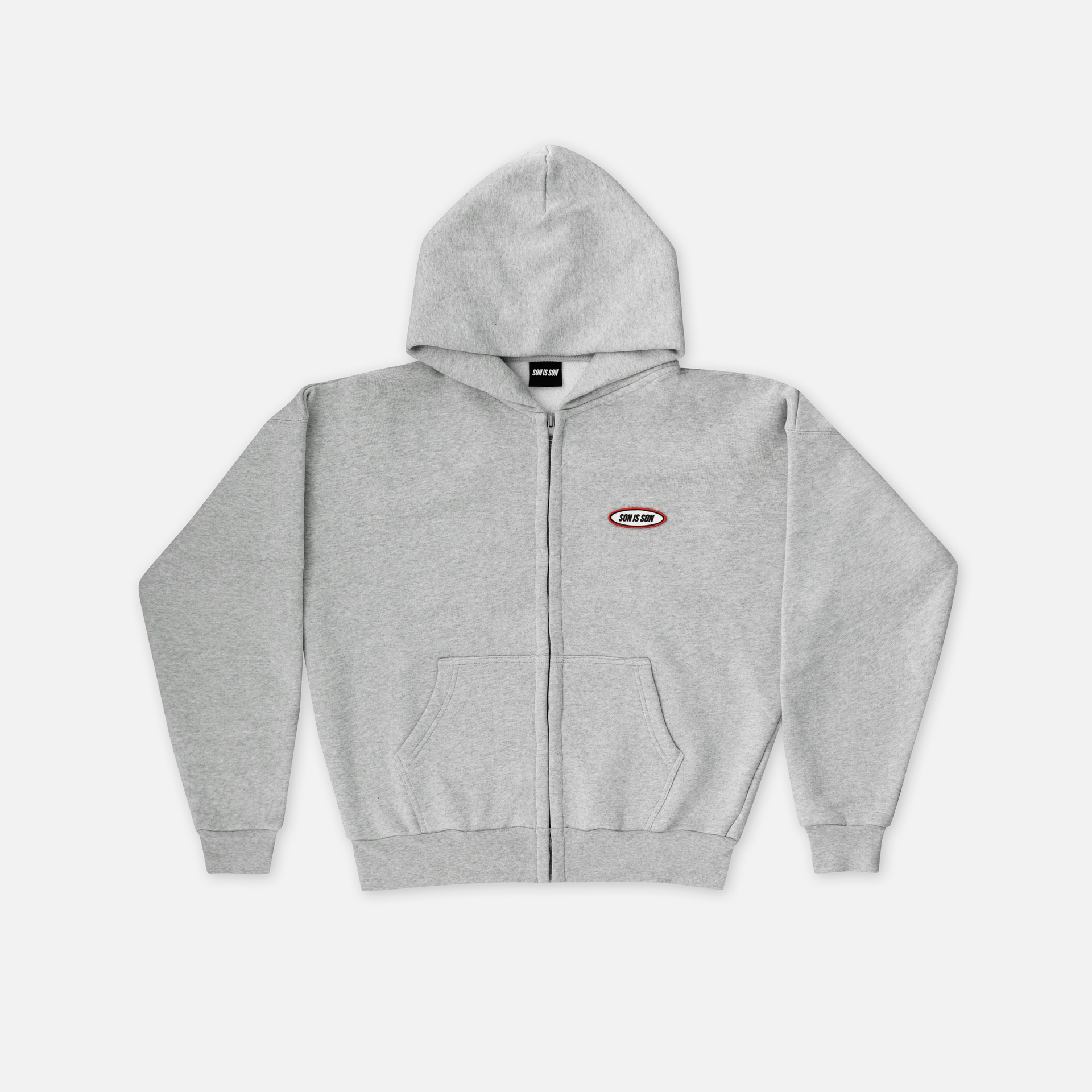 ALL DAY ZIP-UP GREY – SONISSON