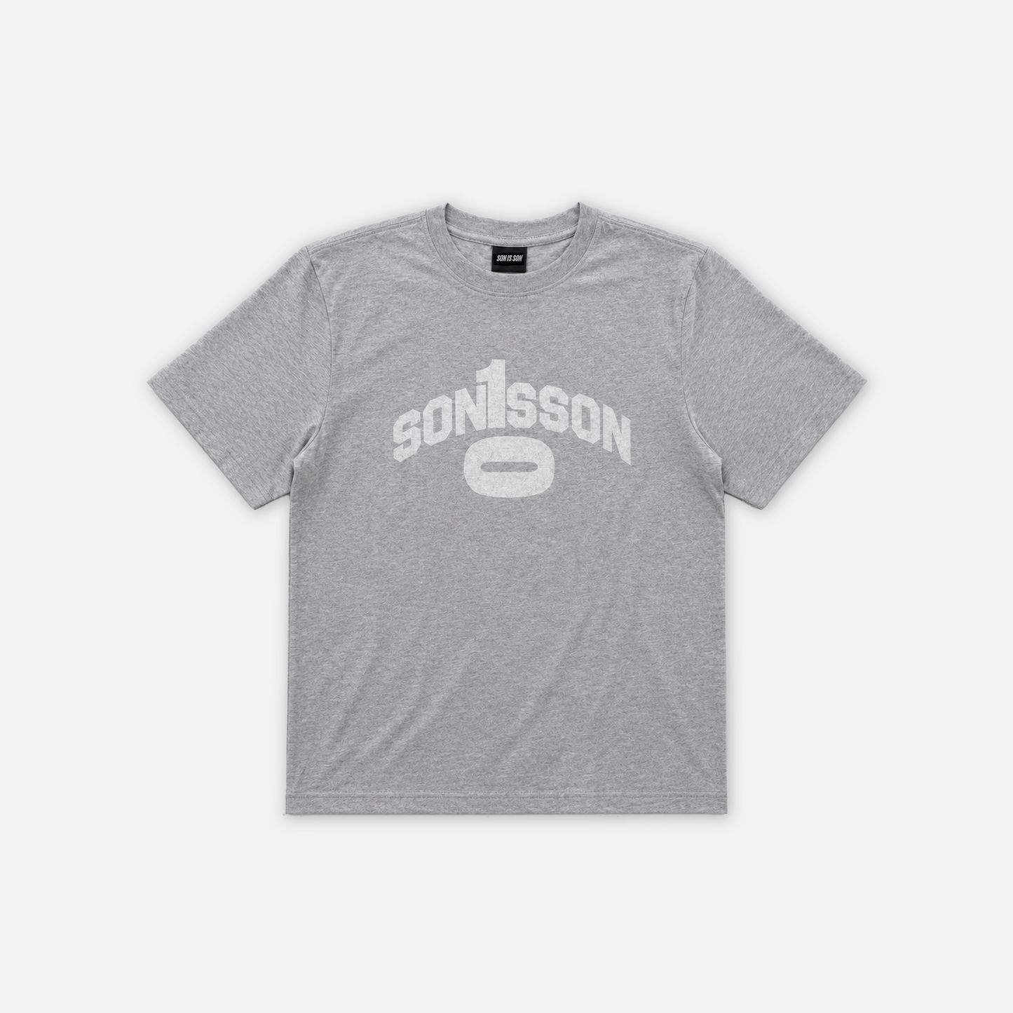 COLLEGE TEE GREY