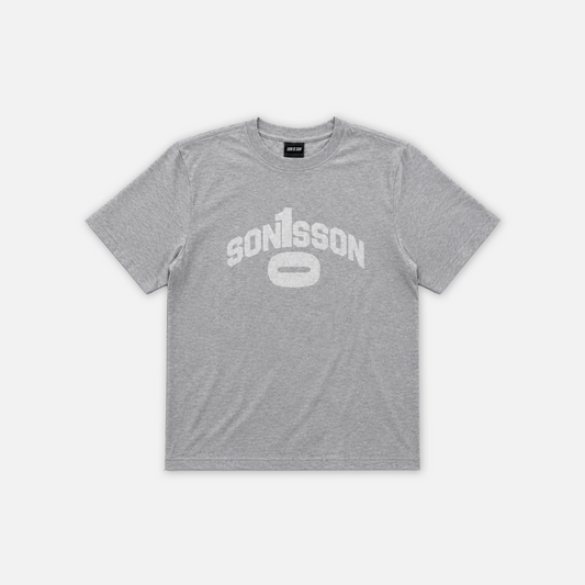 COLLEGE TEE GREY
