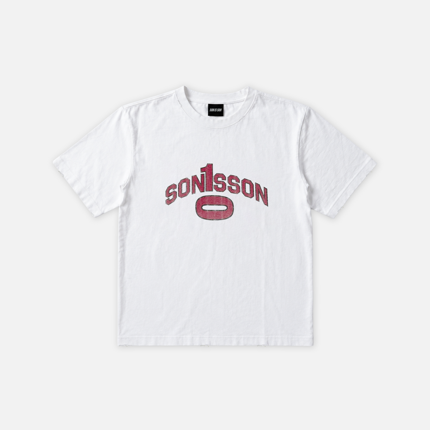 COLLEGE TEE WHITE