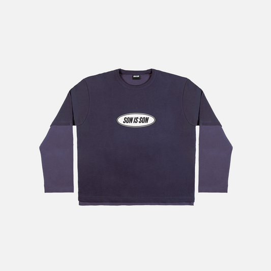 CRACKED LONGSLEEVE VIOLET