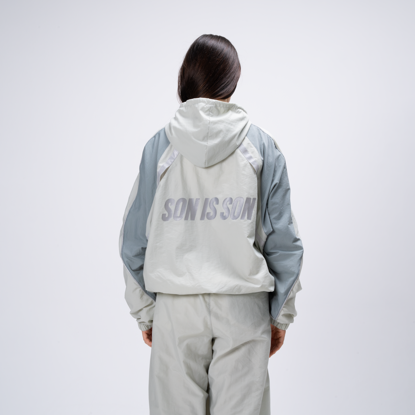 TRACK JACKET GREY