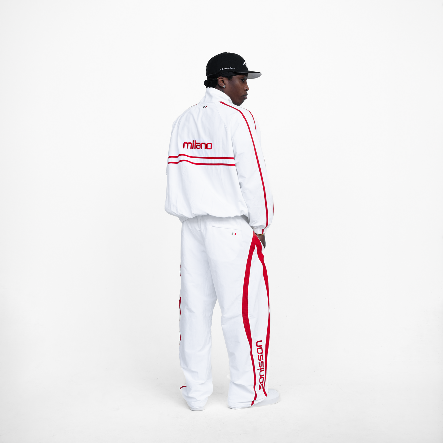 MILANO TRACK JACKET WHITE