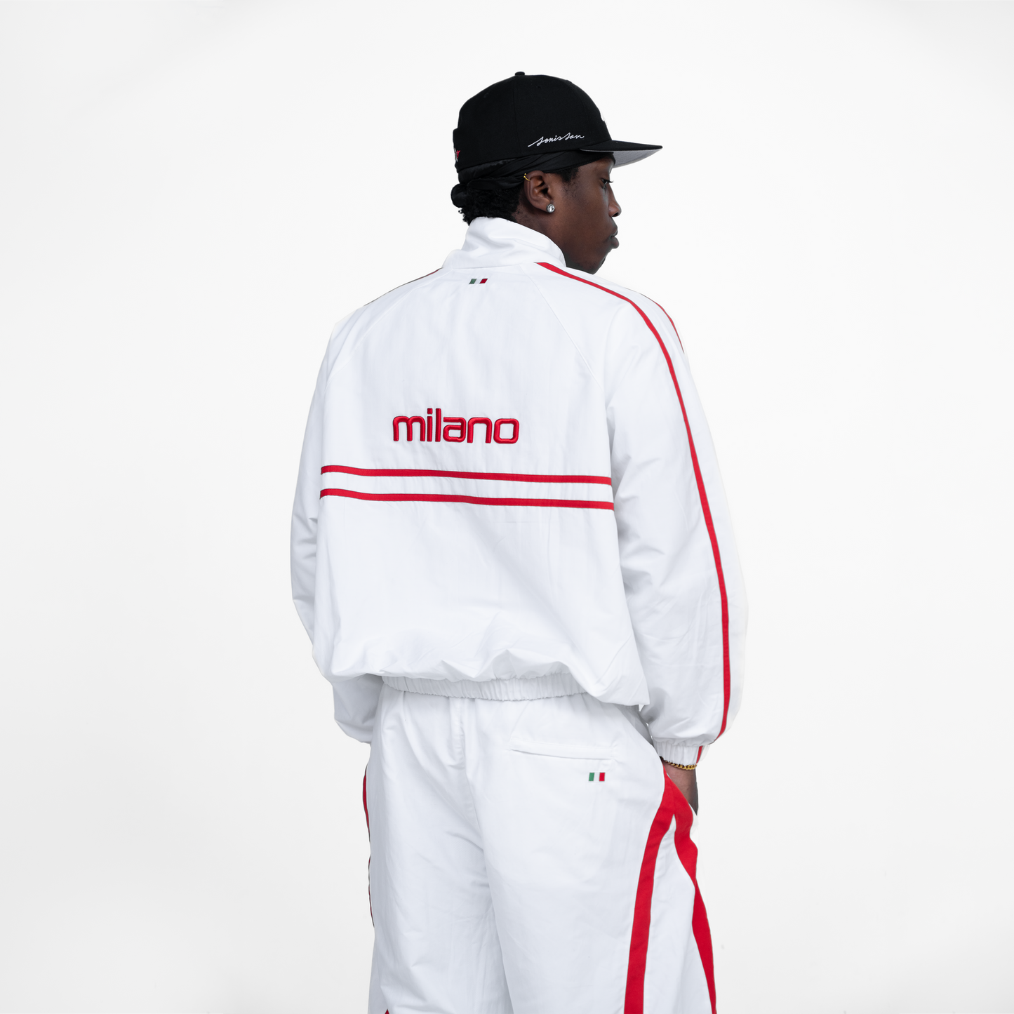 MILANO TRACK JACKET WHITE