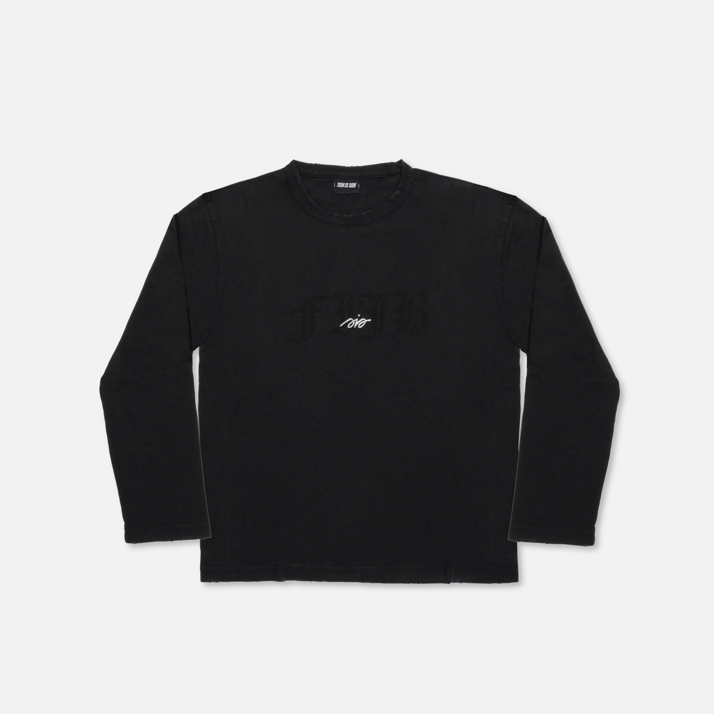 FAMILY ISN'T JUST BLOOD LS BLACK