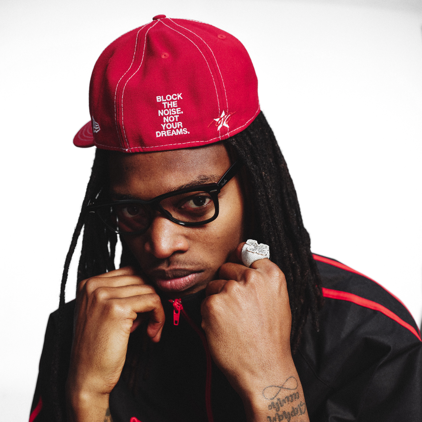 SiS x NEW ERA 59FIFTY FITTED LP RED