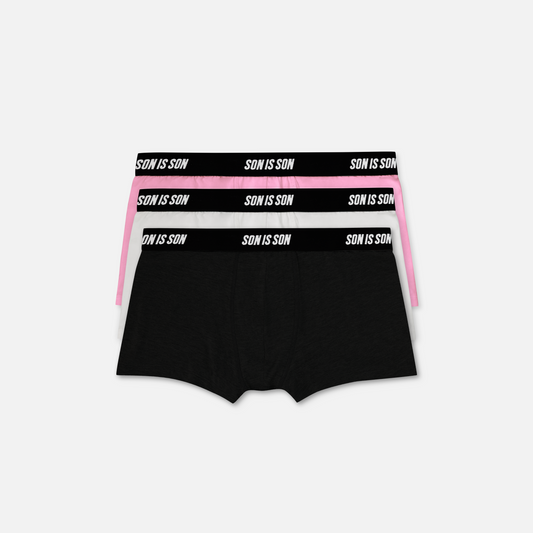 ANY DAY BOXERS 3-PACK PINK
