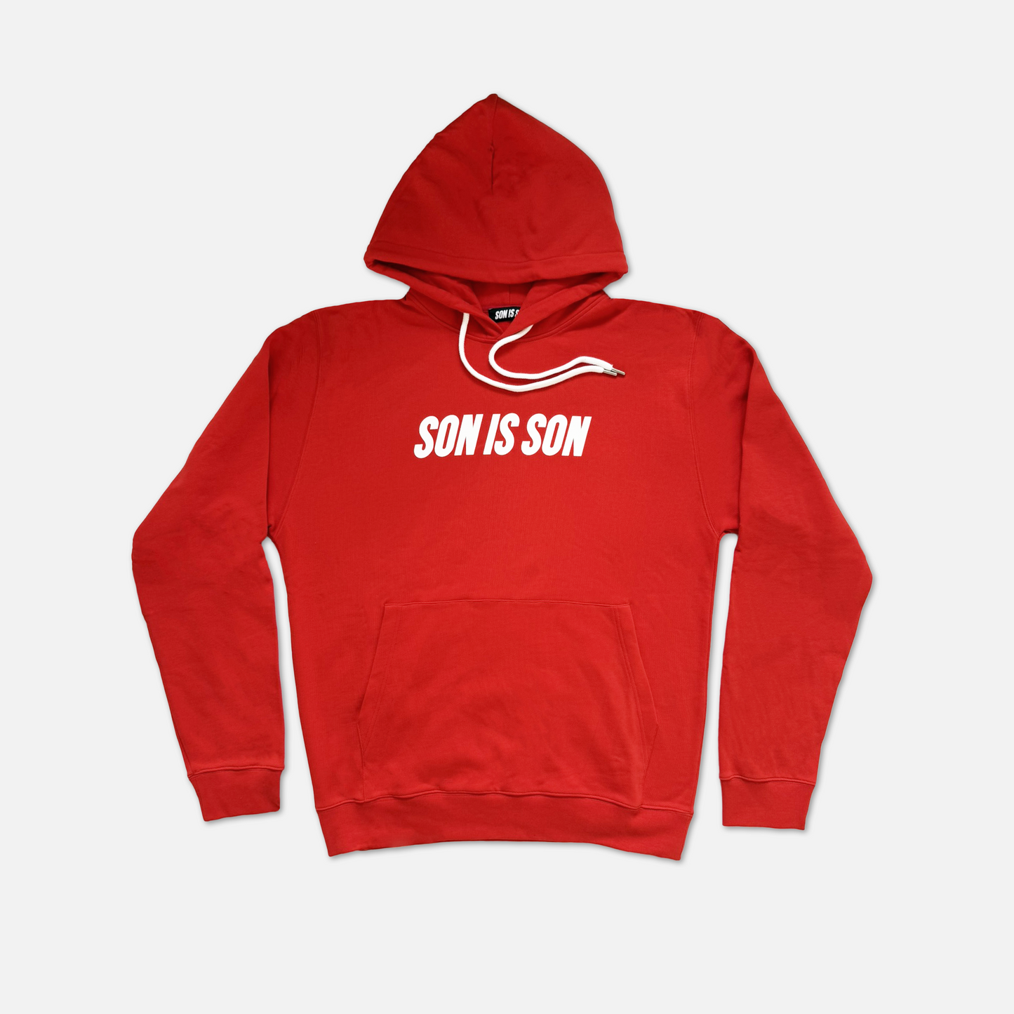 CLASSIC LOGO HOODIE RED