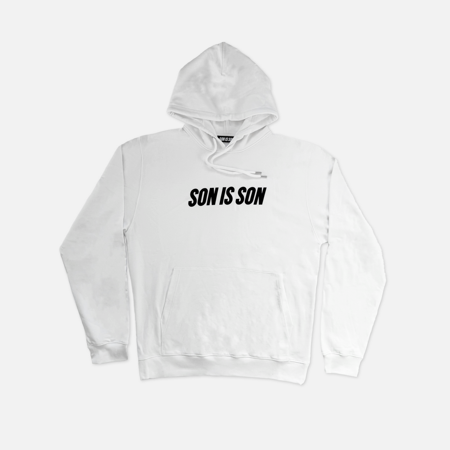 CLASSIC LOGO HOODIE WHITE