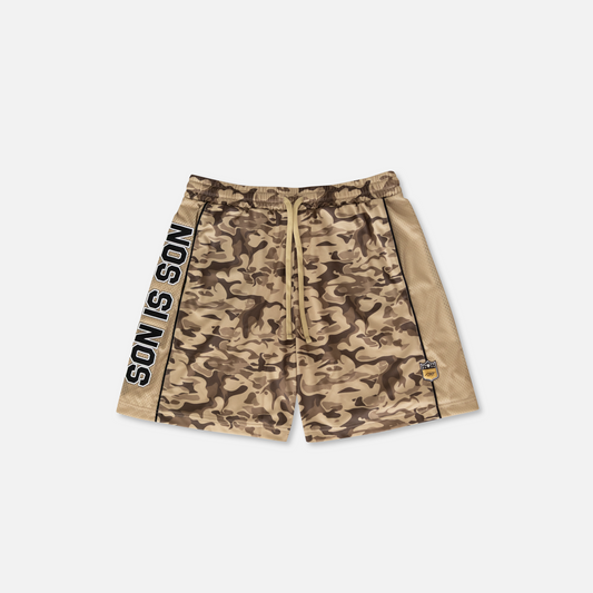 US NEVER THEM MESH SHORTS