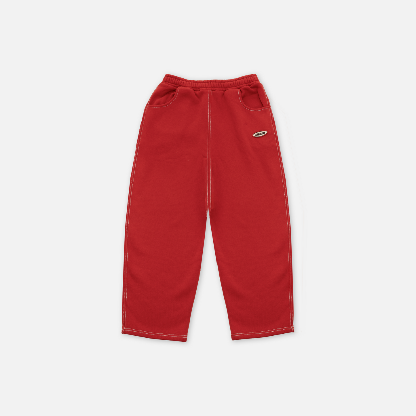 ANY DAY WIDE SWEATS RED